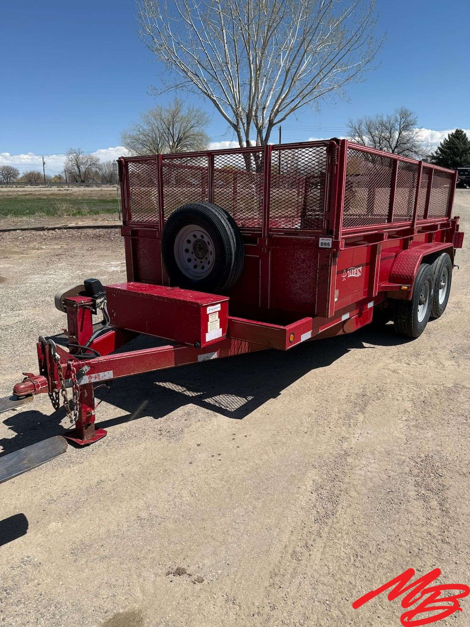 2006 Titan 12'x7' Dump Trailer