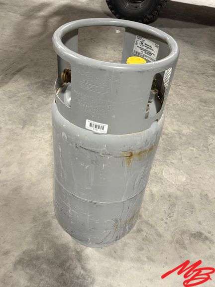 Forklift Steel Propane Tank w/Gauge
