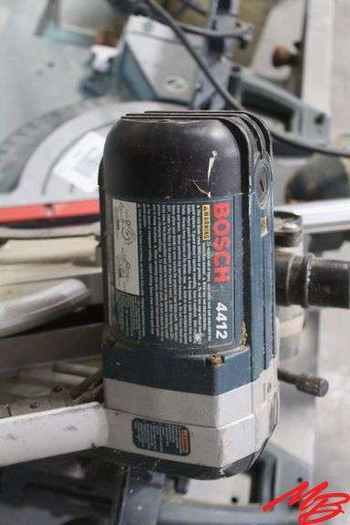 Bosch Sliding Compound Miter Saw w/Ridgid Portable Stand