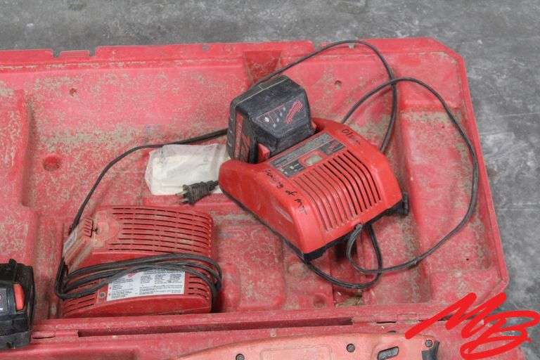 Milwaukee V28 Band Saw w/Charger & Batteries