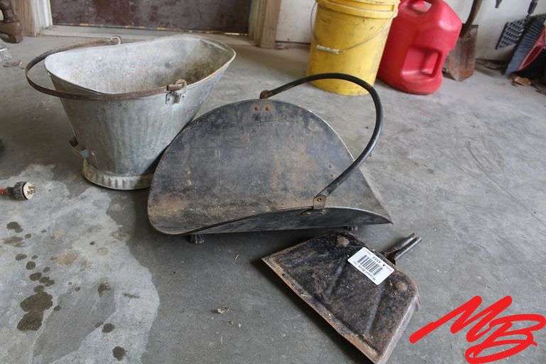 Coal Bucket & Wood Tray