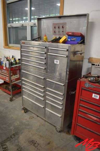 Rolling Tool Chest, 41"x18"x60" w/Misc Tools
