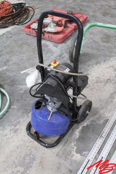 Hydrostar Drain Monster, 50' Power Feed Drain Cleaner, 120v