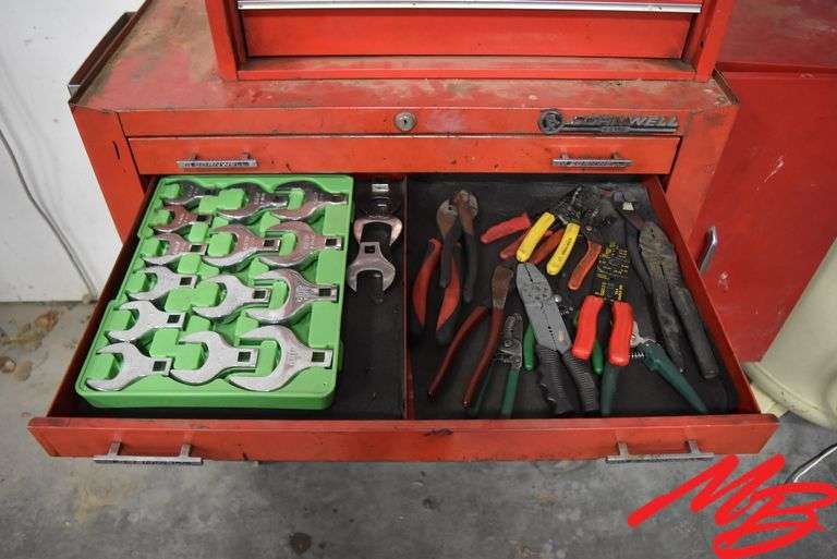 Snap-On/Cornwell Tool Chest, Snap-On 26"x15"x16", Cornwell 33.5"x18"x39"
