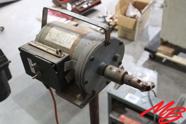 Bench Buffer On Stand & Motor On Stand