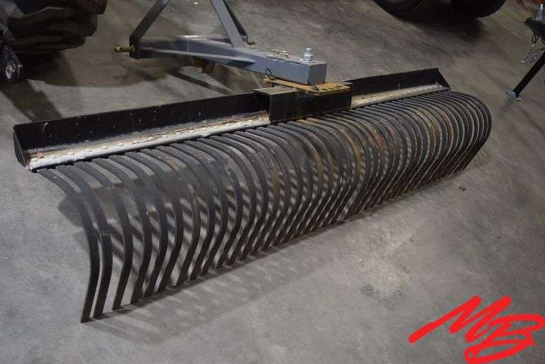 IronCraft 3pt 7' Landscape Rake