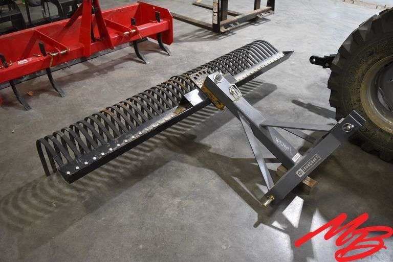 IronCraft 3pt 7' Landscape Rake