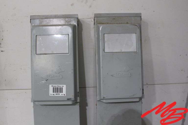 (2) Midwest Breaker Panels, 66"x9"
