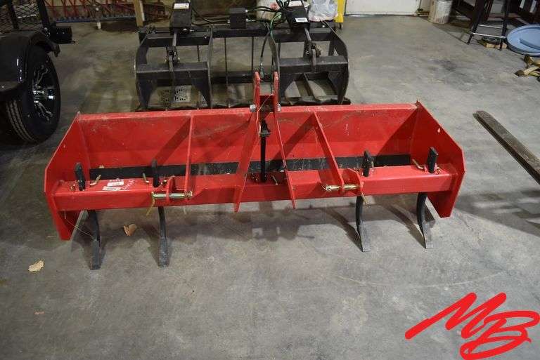 Titan 6' Box Blade, 3pt w/Scarifiers
