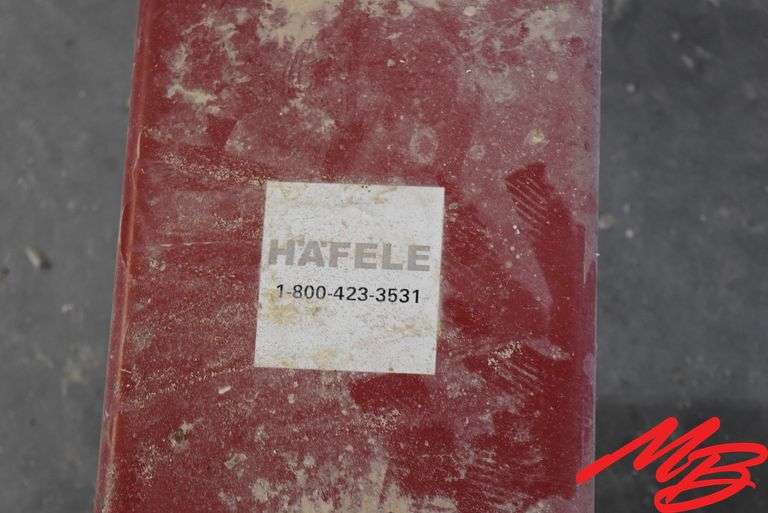 Hafele Adjustable Rolling Table, 50"x42"