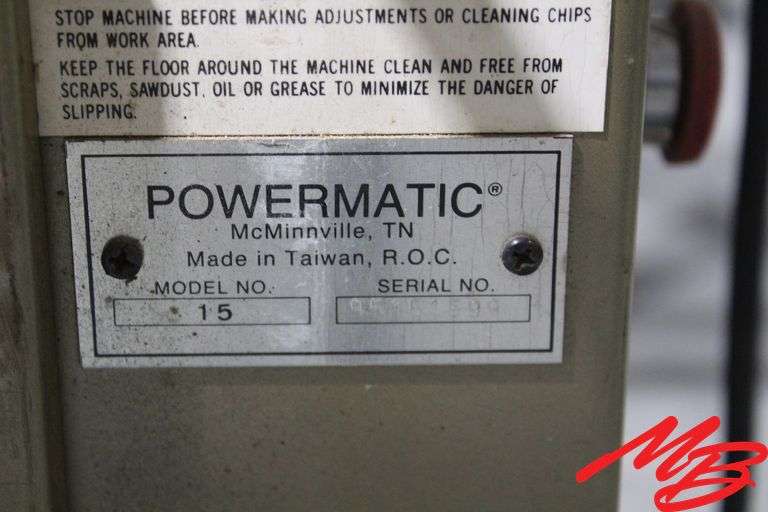 Powermatic Planer