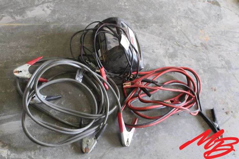 2 Sets Booster Cables & Battery Charger
