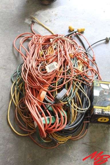 Misc Extension Cords & Solar Powered Flood Light