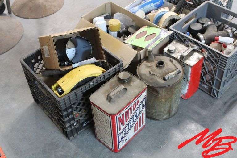 Assorted Spray Paint, Tape, & Caulking