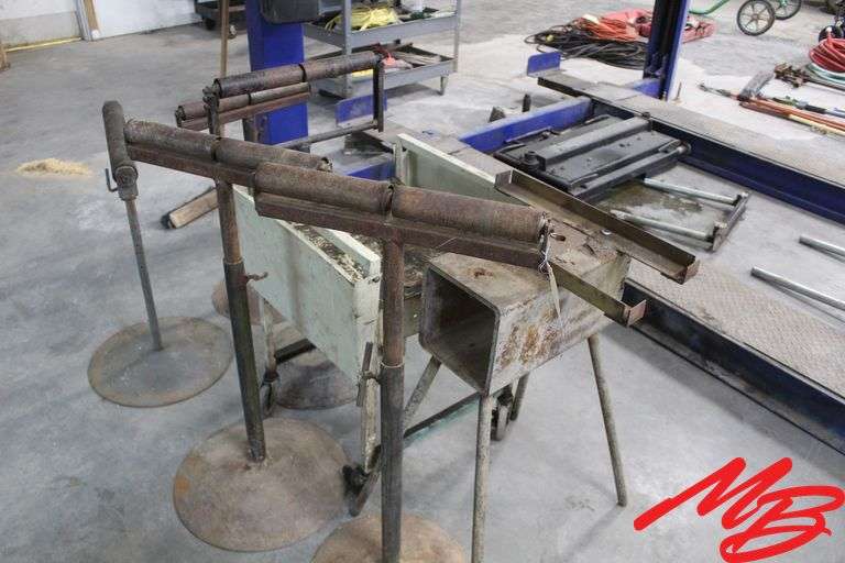 (5) Rolling Stands, (2) Misc Racks