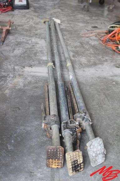(3) 8' Shoring Poles