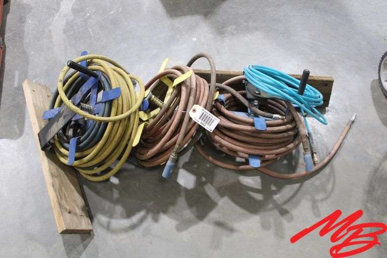 (3) Reels w/Air Hose