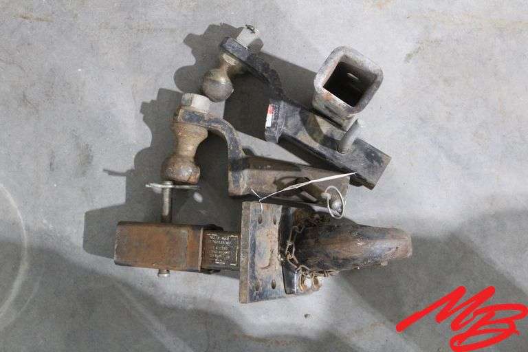 Assorted Receiver Hitches, Pintle Hitch Bent