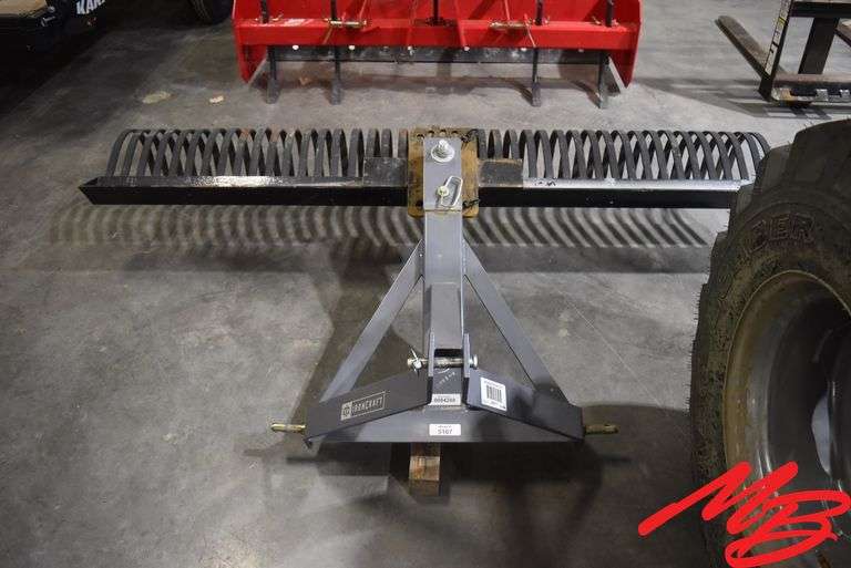 IronCraft 3pt 7' Landscape Rake