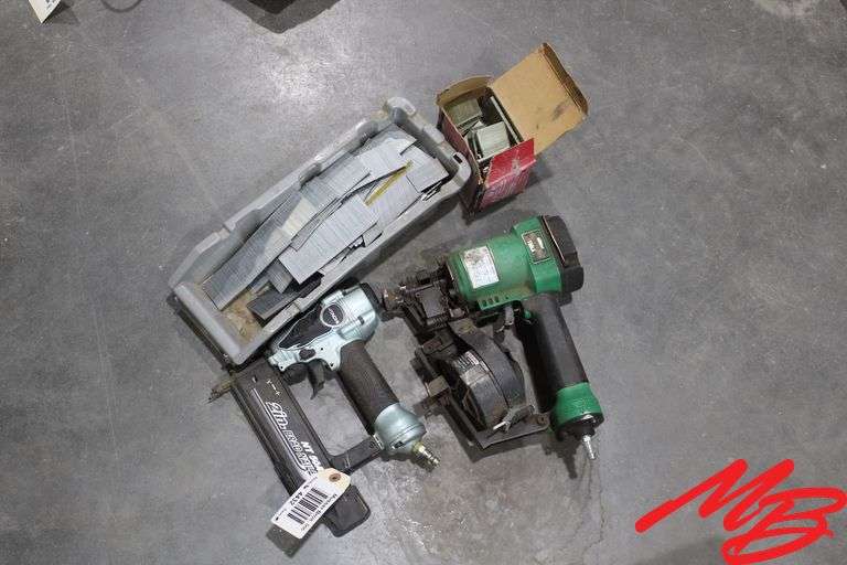 Roofing Coil Nailer & 18ga Brad Nailer