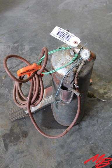 Acetylene Torch w/Tank, 6011 Welding Rod