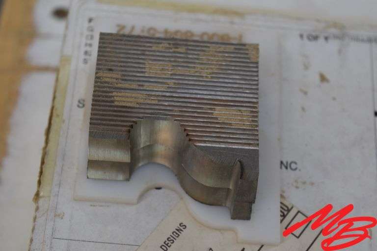 Molder Bits, Set of Base Cap Patterns