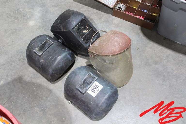 (3) Welding Helmets & Face Shield