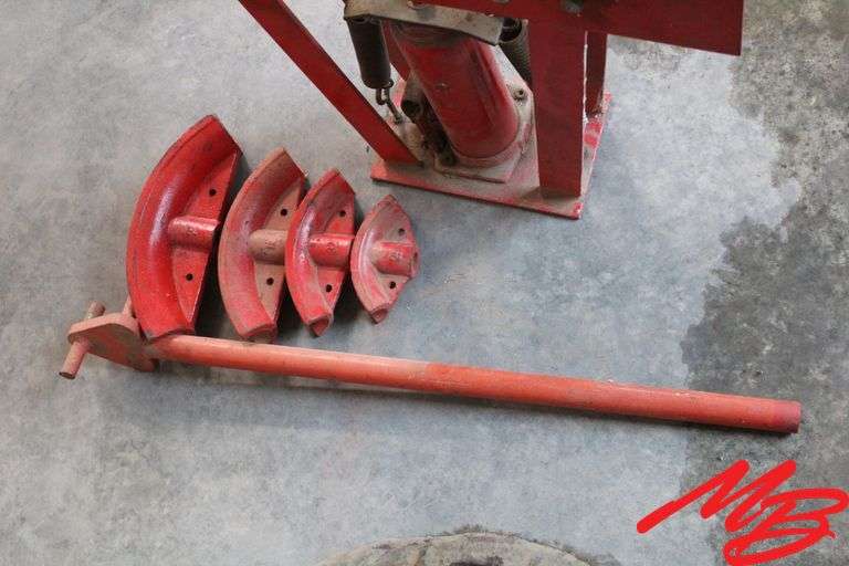 Hydraulic Pipe Breaker 12-Ton w/Rebar Bender