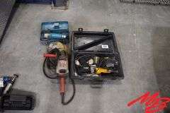 4" Makita Grinder, 9" Milwaukee Grinder, Quik Drive Screw Gun