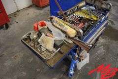 Blue-Point Rolling Tool Cart, 30"x16"x36" w/Misc Tools