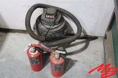 (2) Sentry Fire Extinguishers, 5-gallon Shop-Vac