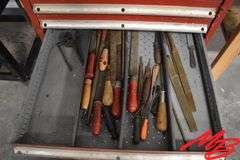 Rolling Tool Chest 28.5"x28"x46" w/Assorted Tools