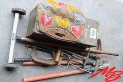 Misc Hand Tools, Wood Antique Toolbox