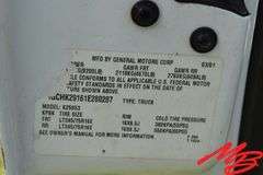 2001 Chevy 2500HD Extended Cab Long Box 4x4 Pickup