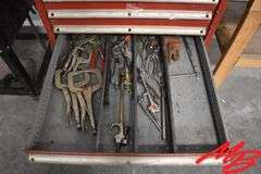 Rolling Tool Chest 28.5"x28"x46" w/Assorted Tools