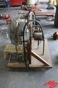 (2) Fans, Metal Step Stool