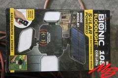 Misc Extension Cords & Solar Powered Flood Light