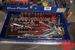 Blue-Point Rolling Tool Cart, 30"x16"x36" w/Misc Tools