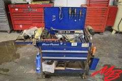 Blue-Point Rolling Tool Cart, 30"x16"x36" w/Misc Tools
