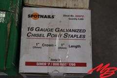 Assorted Nails, Staples