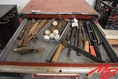 Rolling Tool Chest 28.5"x28"x46" w/Assorted Tools