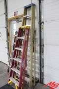 (2) Werner Fiberglass Ladders, 6'x8'