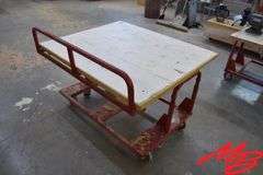 Hafele Adjustable Rolling Table, 50"x42"