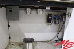 Rolling Cabinet, 79"x29"x36", Locking Doors
