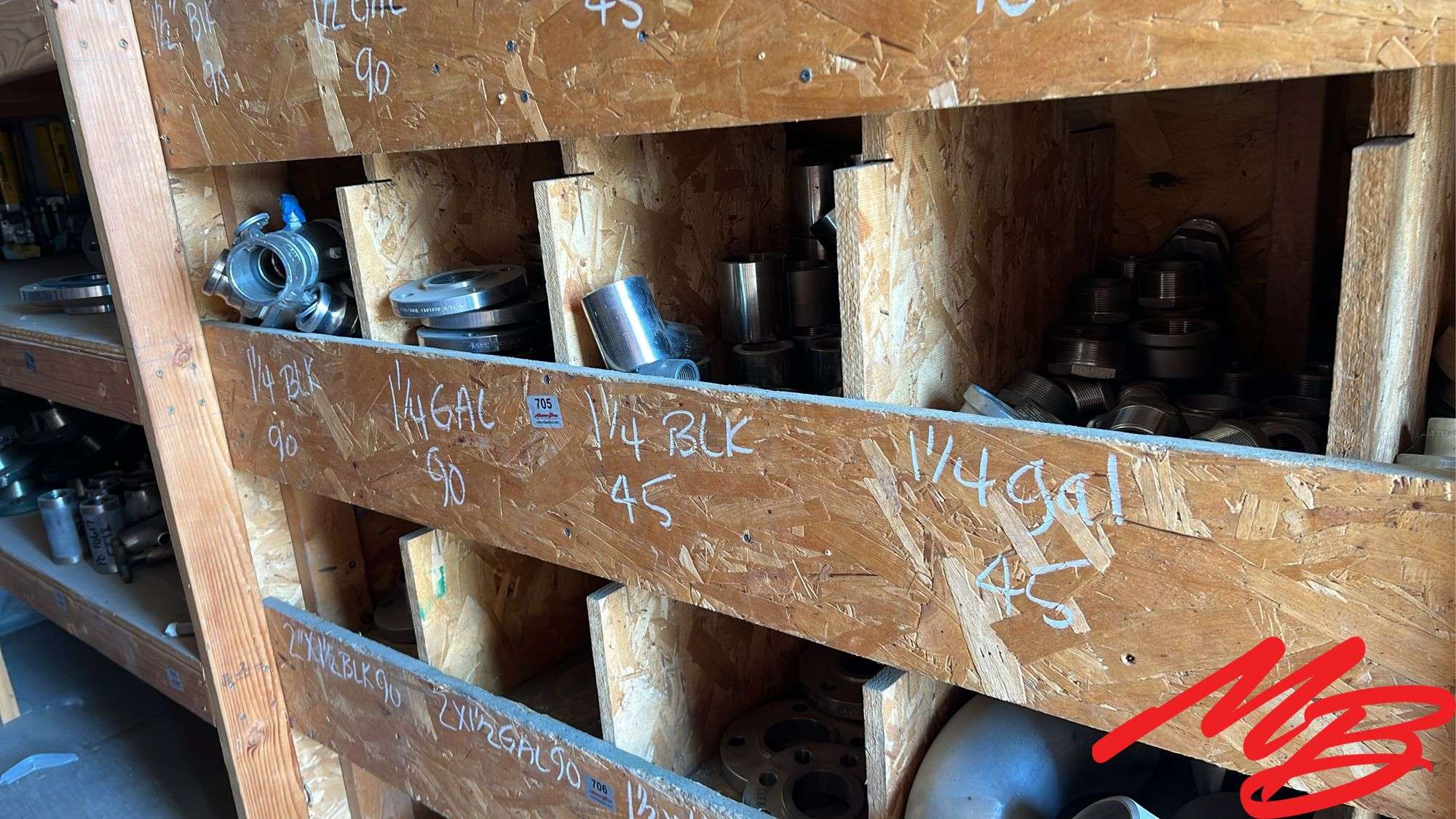 Assortment of Metal Pipe Fittings