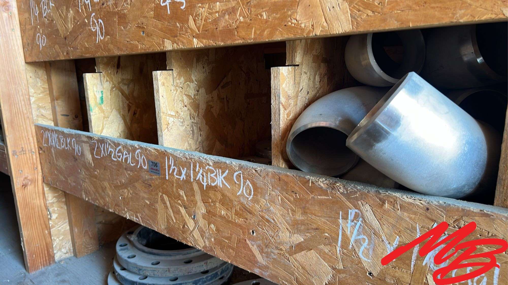 Assortment of Metal Pipe Fittings