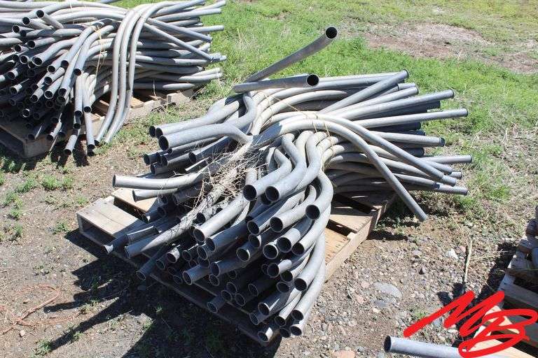 (100) Aluminum Double Bend 1 1/2" Syphon Tubes