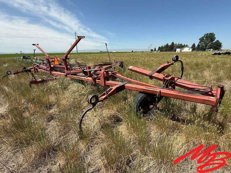 45' Heavy Duty 2-Bar Tool Bar, Hydraulic Fold