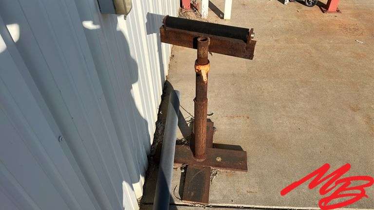 Evolution Chop Saw on Rolling Table