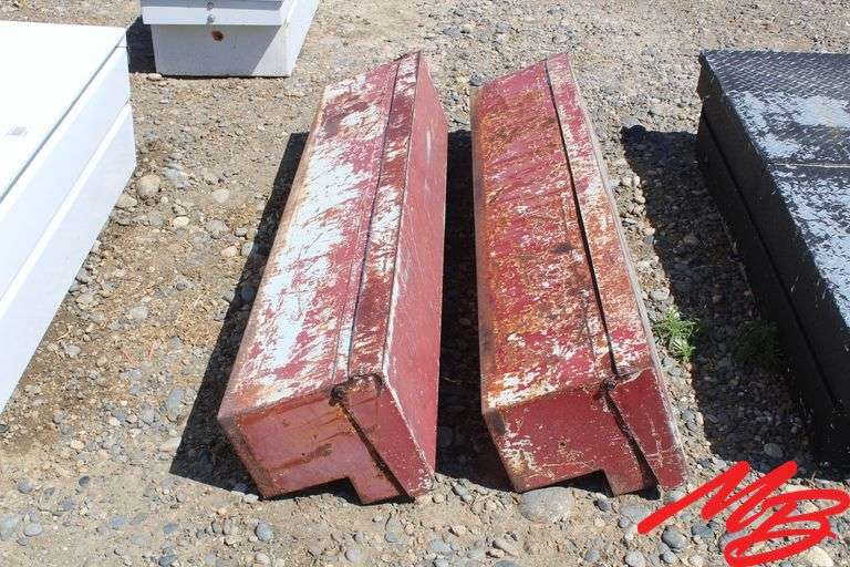 (2) Side Mount Pickup Tool Boxes 69"x 11"